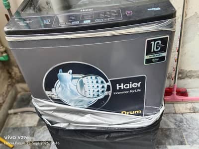 haier automatic 15 kg machine