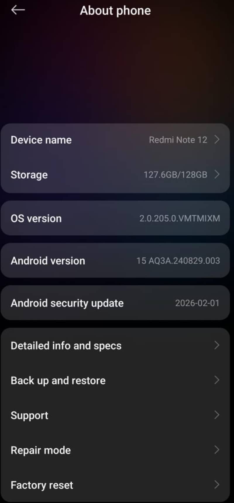 Xiaomi Redmi Note 12 2