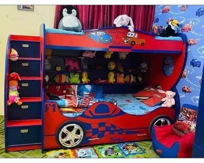 Bunk bed | Kid wooden bunker bed | Baby bed | Double bed | Triple bed