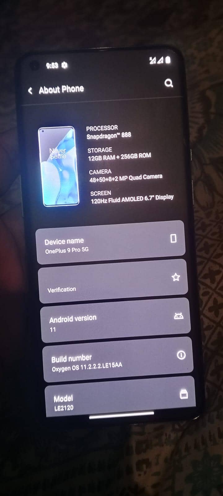 One Plus 9 Pro 0