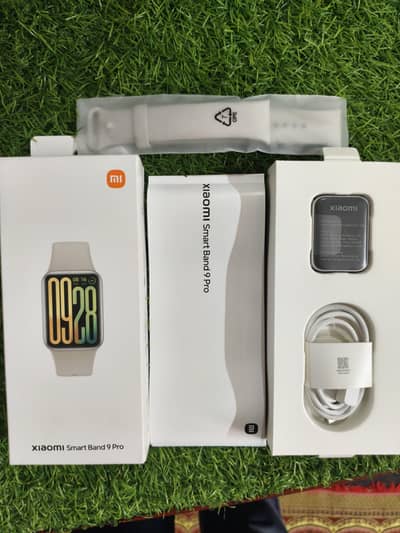 Xiaomi Smart Band 9 Pro - Moonlight Silver Like New / Complete Box