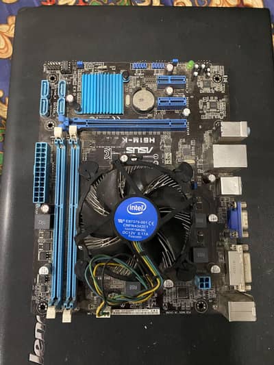 Asus Gaming motherboard with processor
