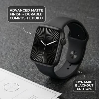 SR10 Series 10 Smart Watch - AMOLED Display, Bluetooth Calling