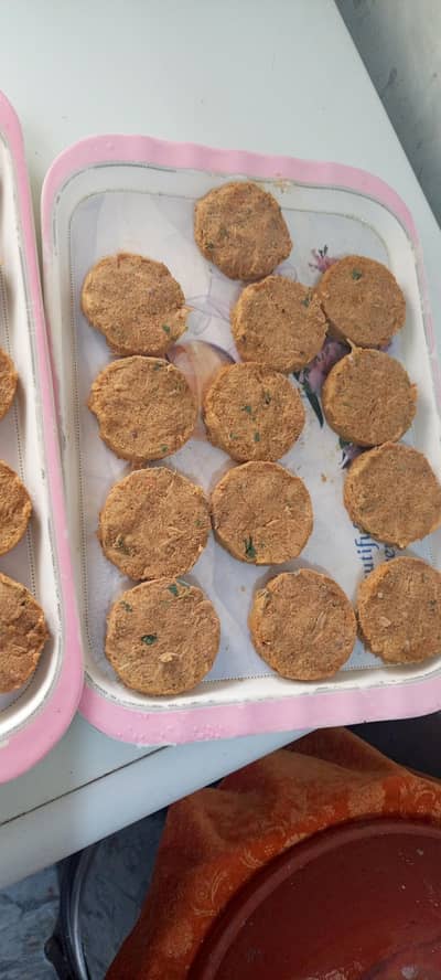 frozen fresh shami kbabs and kofty