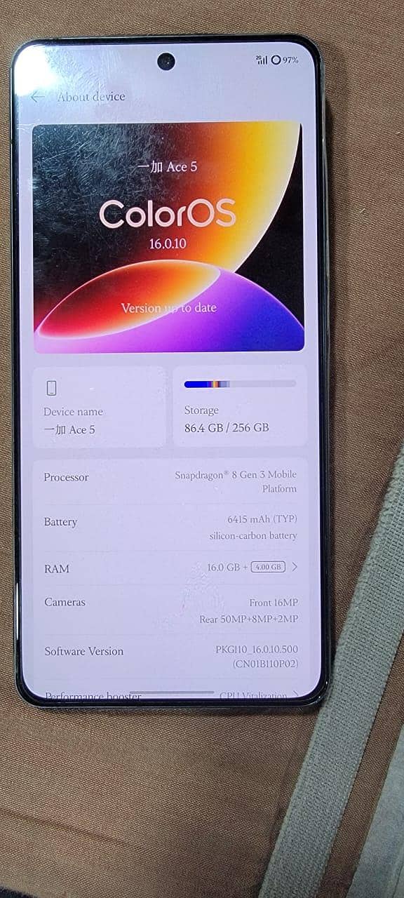 One Plus Ace 5 5