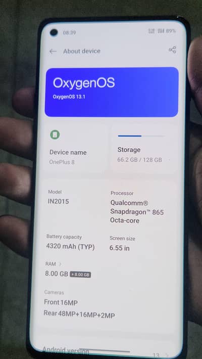 One Plus 8