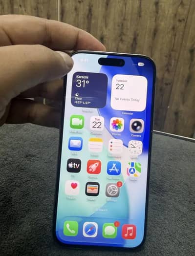 i phone 15 pro 256 Gb water pack
