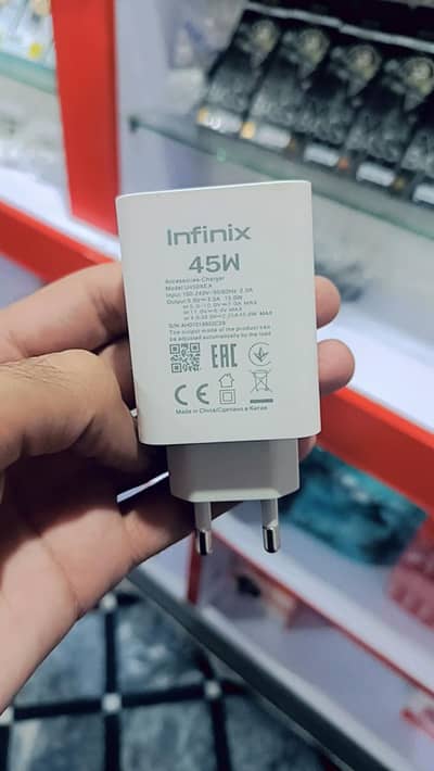 infinix 45w Charger Super power.
