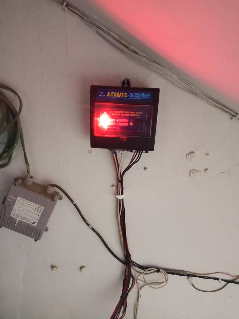 FULLY AUTOMATIC WATER SENSOR PUMP DEVICE 7