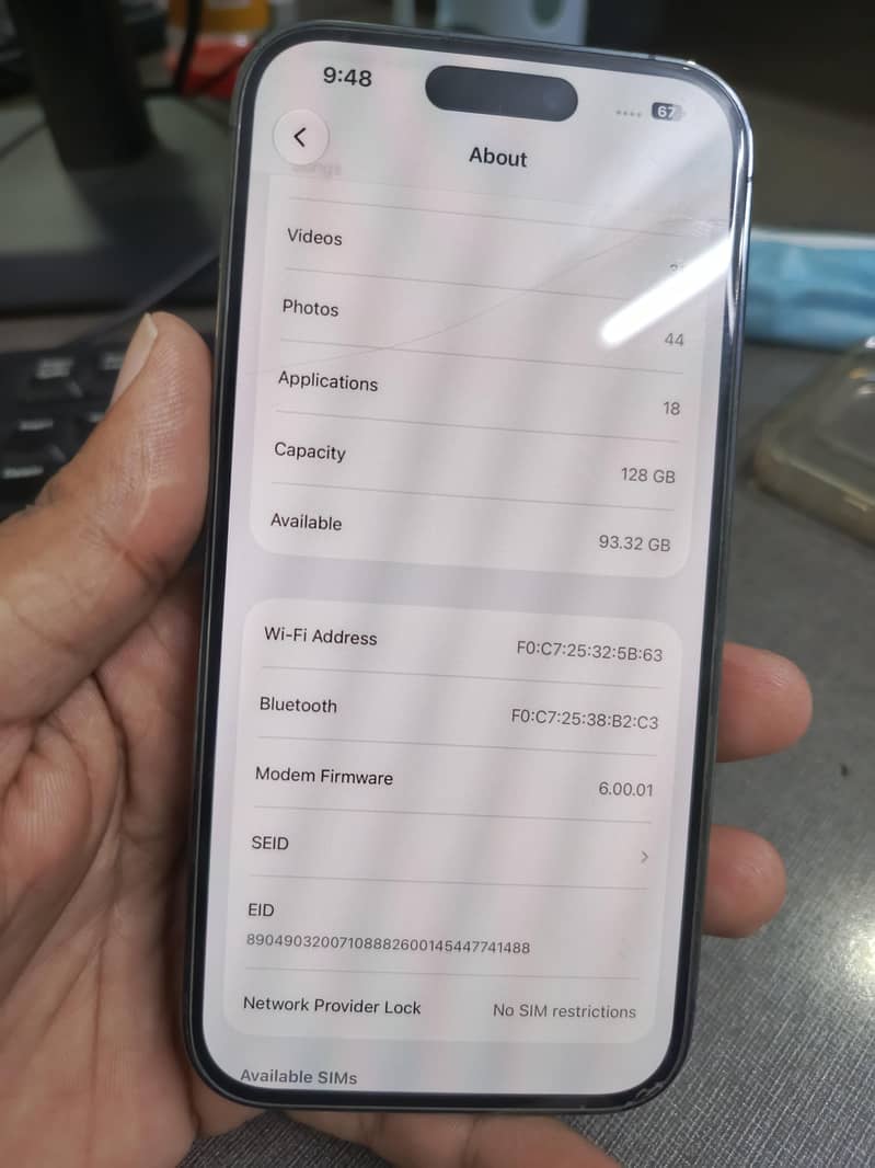 Iphone 14 pro 8