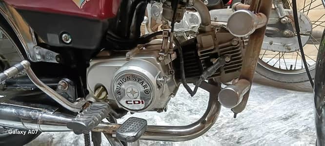 Union star 2018 red color 70cc