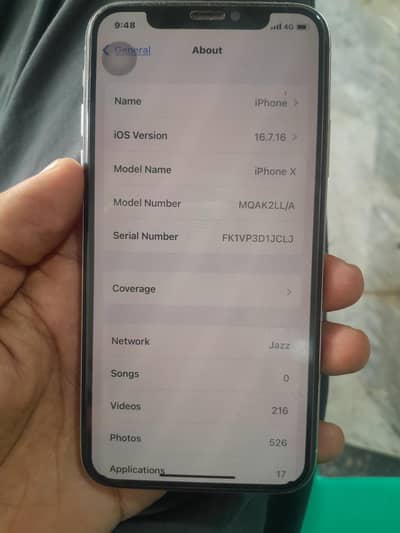 Apple iPhone X
