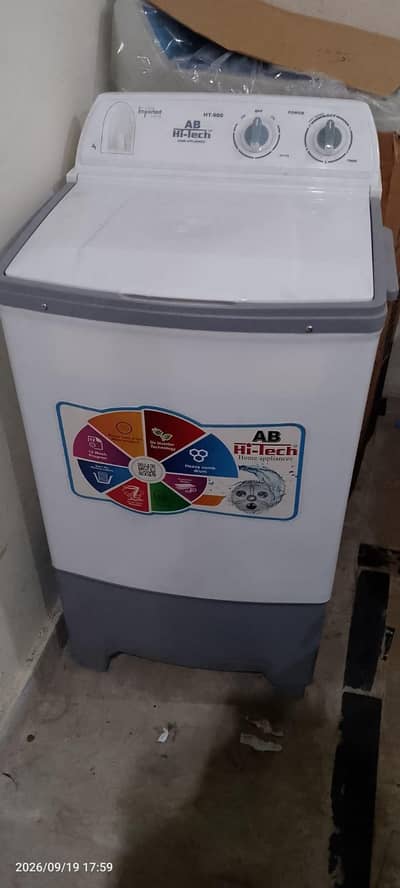 washing machine & dryer