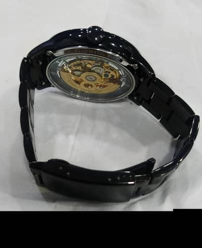 Fossil Townsman 44mm Automatic – Black Stainless Steel