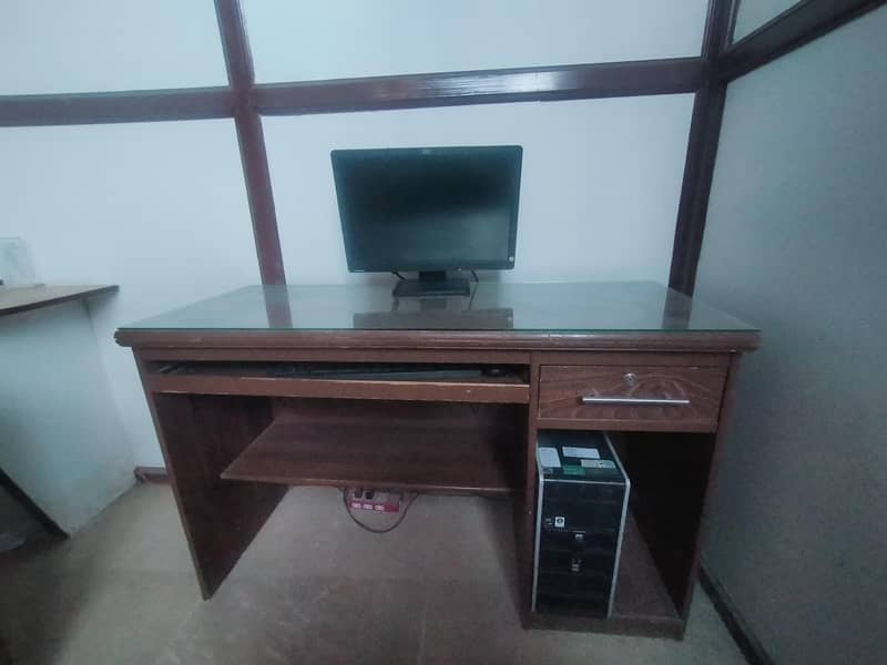 Executive Table with computer table 4