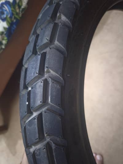 Timsun Tubeless tyres 100/90-18 rear,  90/90-19 front