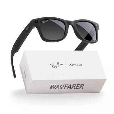 Ray-Ban Meta Smart Glasses - Wayfarer Matte Black POLARIZED