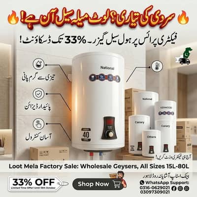 Electric geyser water Heater