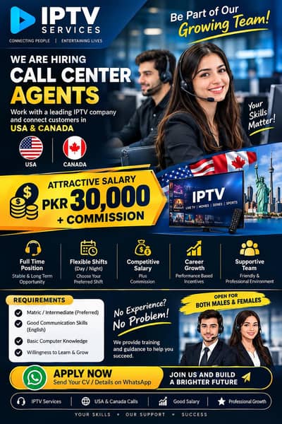 job for male and female