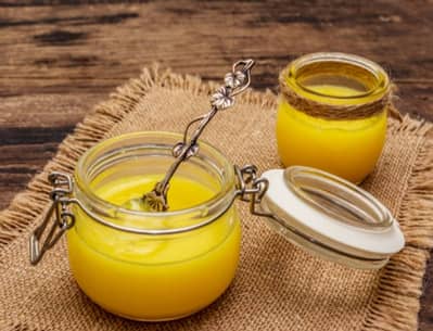 Fresh desi ghee available.