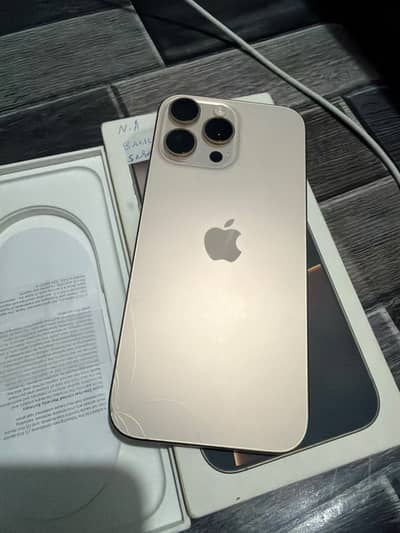  Apple iPhone 16 Pro Max – PTA Approved 256gb