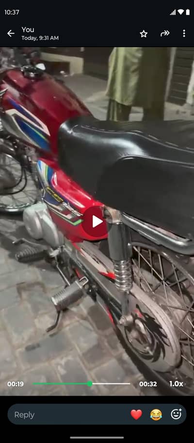 Honda 125 fresh condition