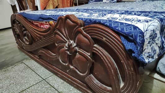 king bed sheesham