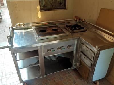 Paratha and tea setup for sale