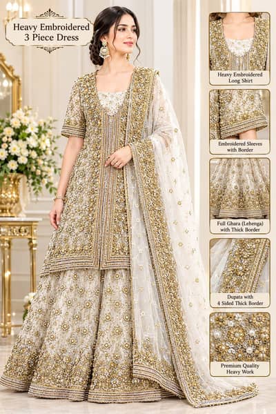 branded/wedding dress/bridal/ lahanga