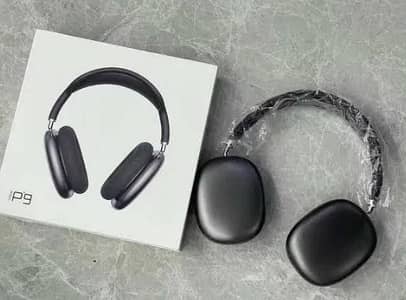 P9 Headphones Black ABS Lightweight Durable