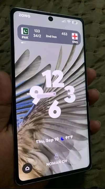 Google pixel 7 pro PTA approved 256 GB with box