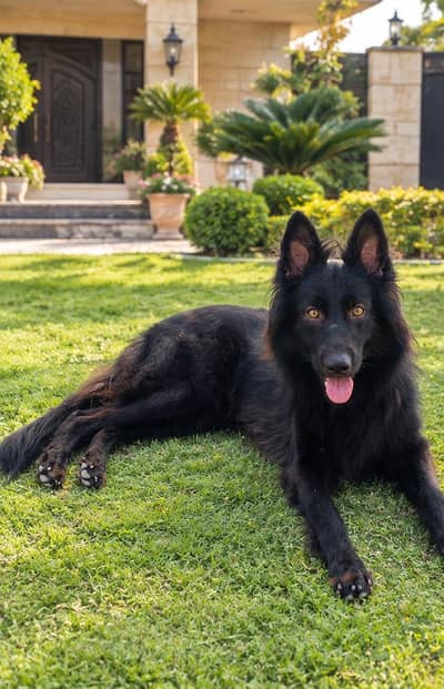 Premium Jet Black Shepherd