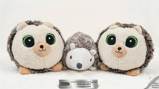 Cute plush toy set of 3