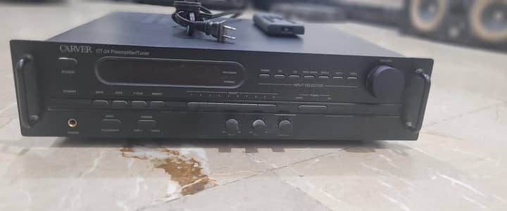 carver pre amplifier