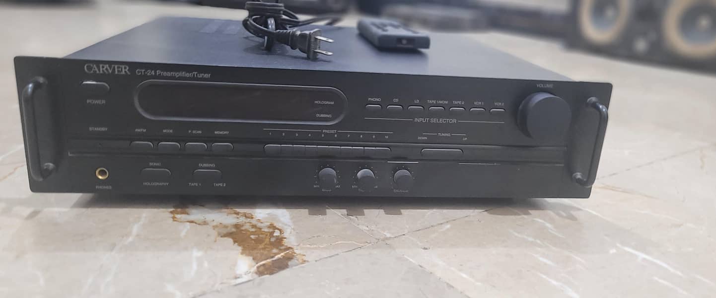 carver pre amplifier 5