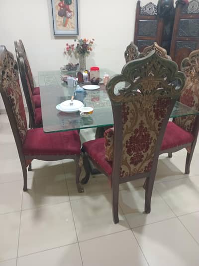 8 seater royal dining table