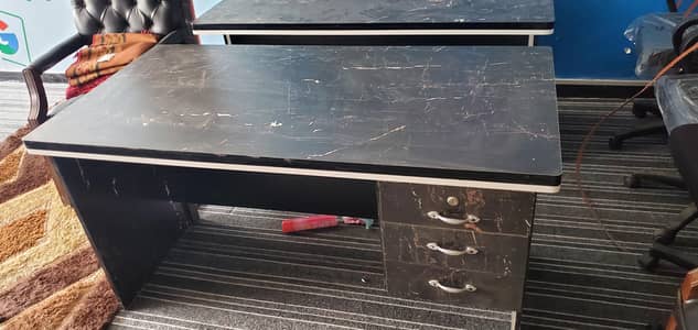 office table and chair