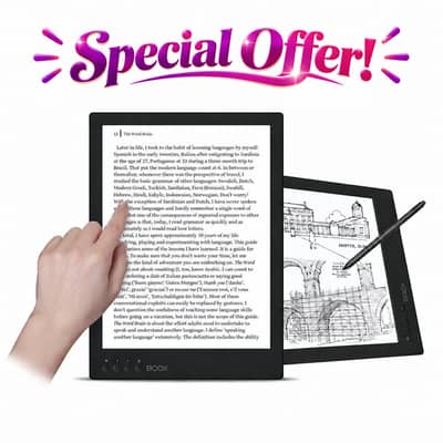 Onyx Boox Max 2 (13.3-inch e-Ink Ebook Reader & Monitor)