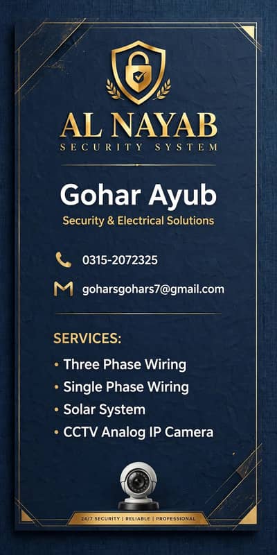Al nayab security systems