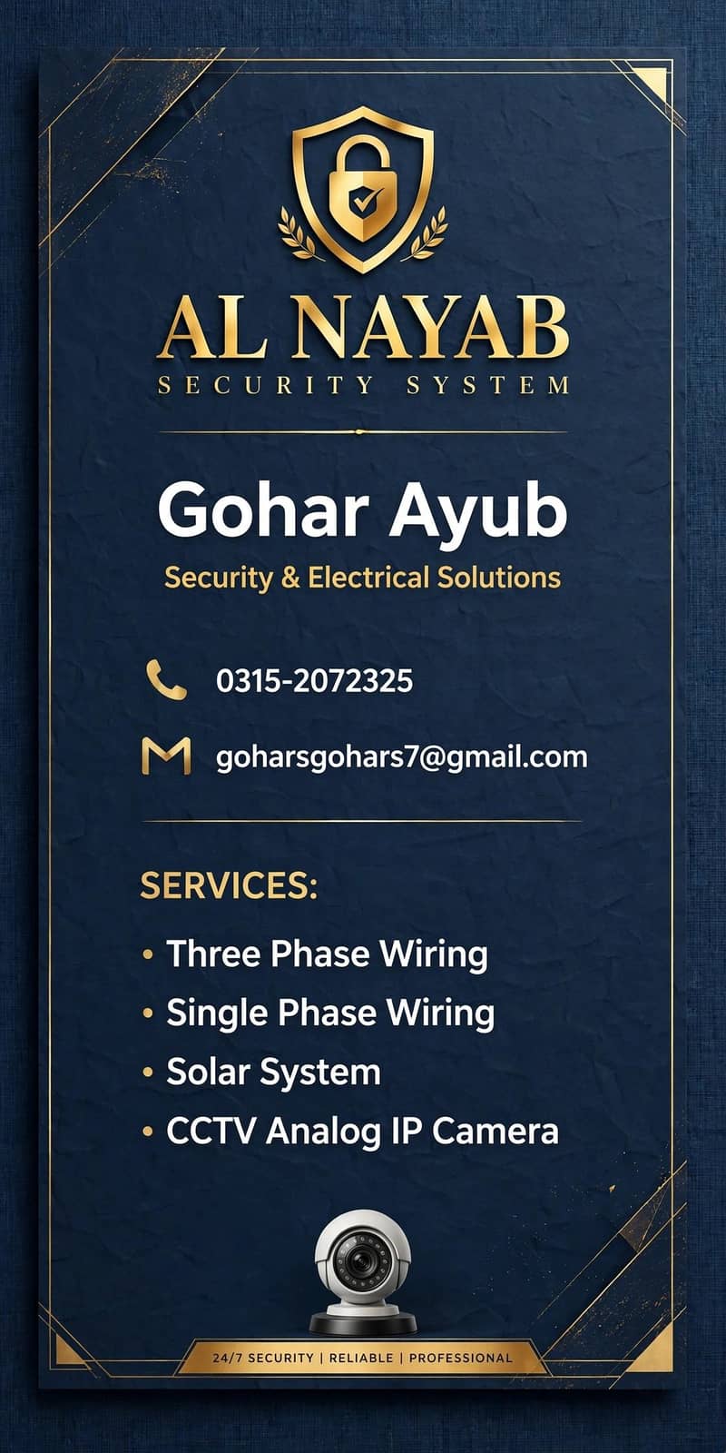 Al nayab security systems 0