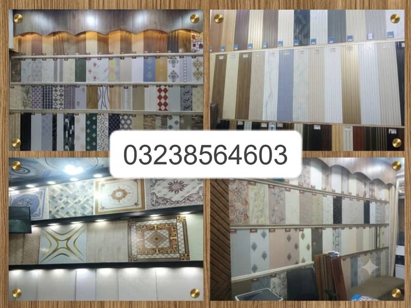Wallpanel-Hard panel-Artificial grass-Spc gloss flooring-Solid panel 9