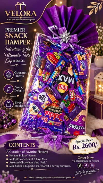 Velora Premier Snack Hamper