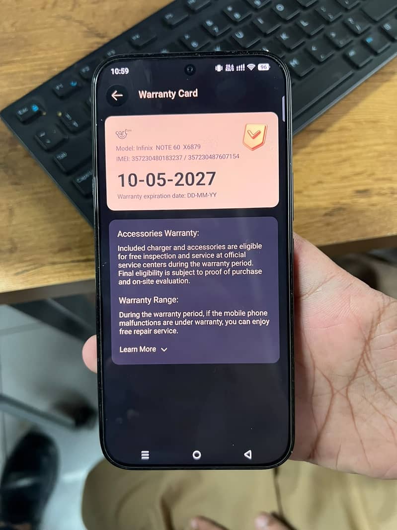 Infinix Note 60 Black 1