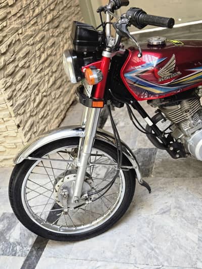 Honda 125 model 2018 Lahore number