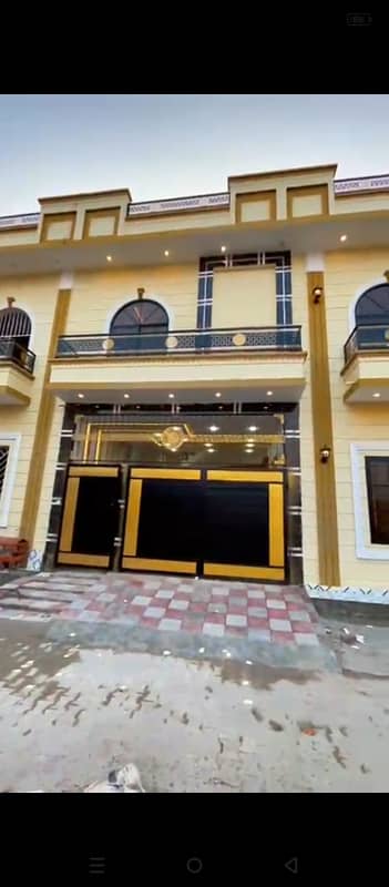 Fine city near dwan wali Puli 5 mrla Sami double story luxury house urgent Sale reasonable rate