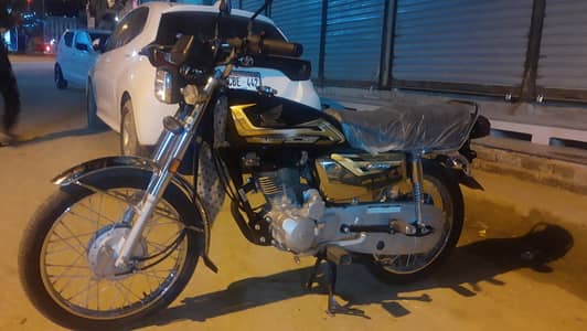 Honda CG 125s Gold Edition for sale