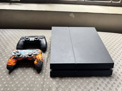 Playstation 4 1200 Edition Jail Break With 2 Controllers