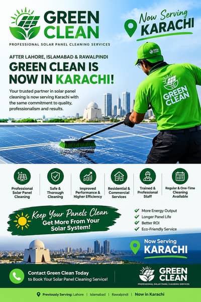 Green Clean Solar Panel cleaning Services