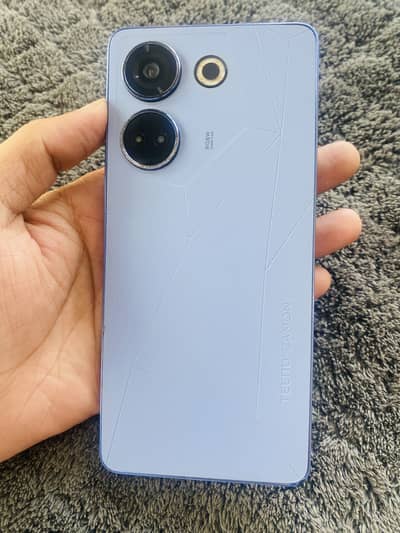 Tecno Camon 20 8GB 256GB With Box Charger AMOLED In-Display Finger