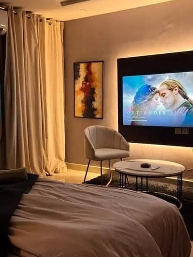 Daily, & Weekly Basis One Bedroom Fully Furnished Luxury Apartment Available For Rent Bahria Town Phase 7 ,phase 4 or bahria phase 1 luxury apt available